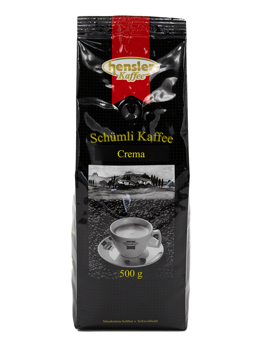 Hensler Schuemli Kaffee Crema fuer Vollautomaten alt