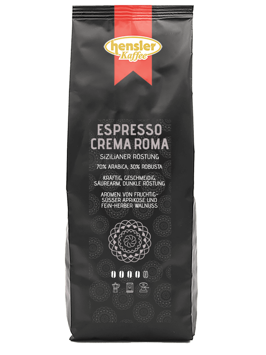Hensler Kaffee Espresso Crema Roma
